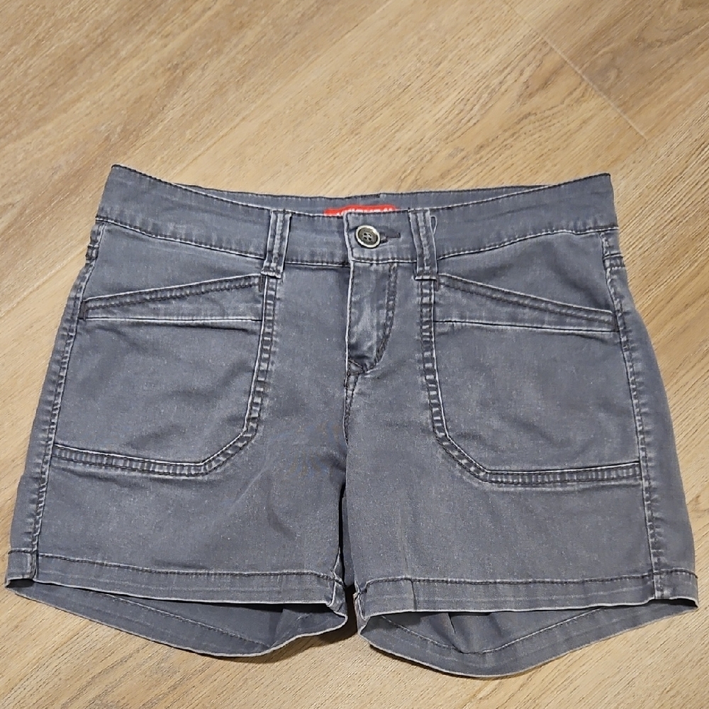 UNIONBAY Women's Gray Jean Shorts